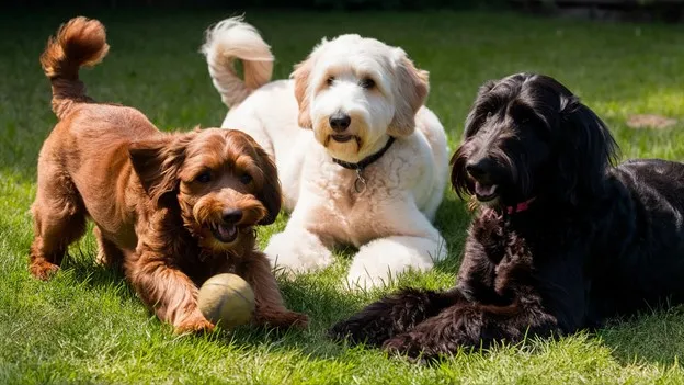 Goldendoodle-size-comparison