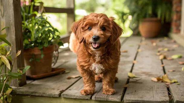 Miniature-red-goldendoodle