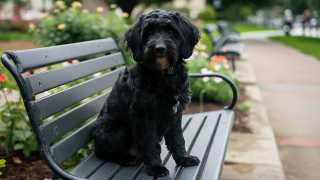 Black Mini Goldendoodle