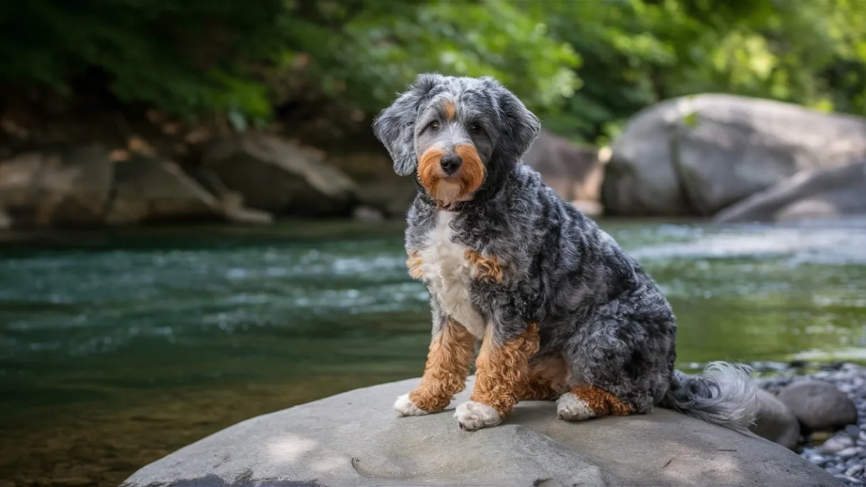 Merle Mini Goldendoodle