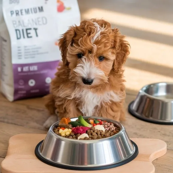 micro-mini-goldendoodle-Food