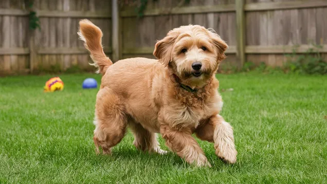 Tan Mini Goldendoodle