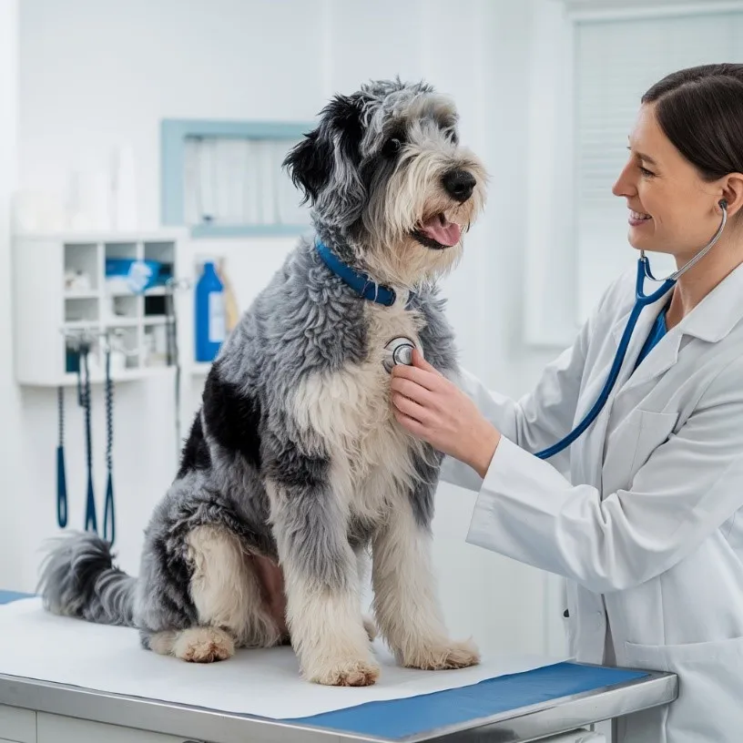 Blue-Merle-Mini Goldendoodle-Health