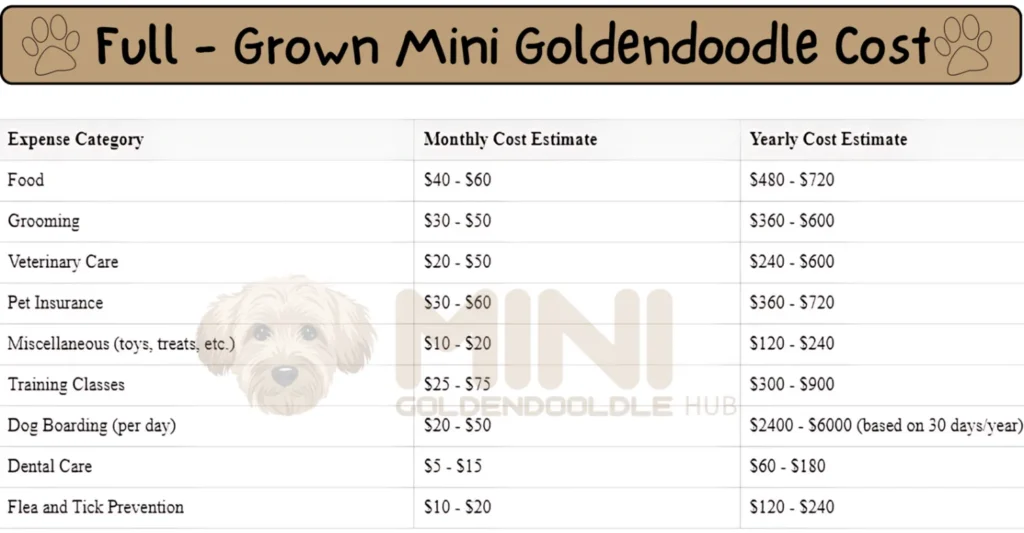 Full-Grown-Mini-Goldendoodle-Cost