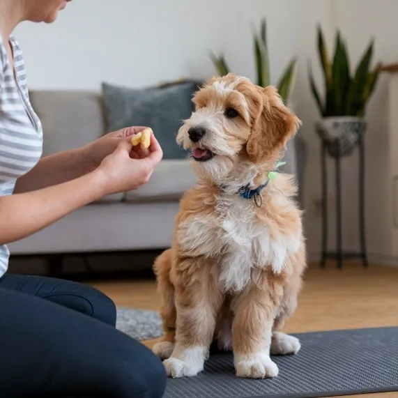 Full-Grown-Mini-Goldendoodle-Training