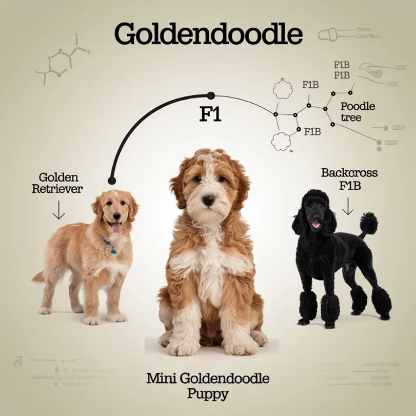 Full-grown-Mini-Goldendoodle-Generations