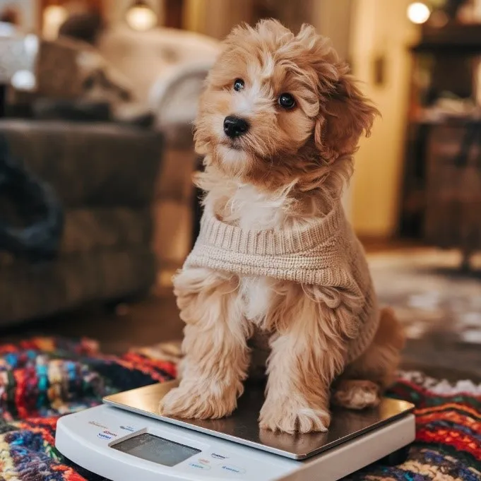 Mini Golden doodle Weight Calculator