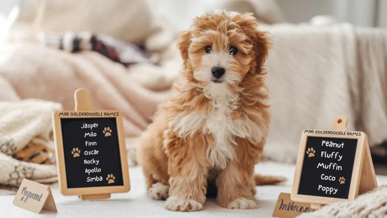 Unique & popular Mini Goldendoodle Names; By Colors & Genders.