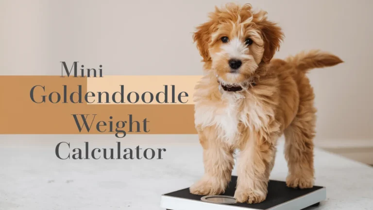 Mini Goldendoodle Weight Calculator! Accurate, Free, and Reliable