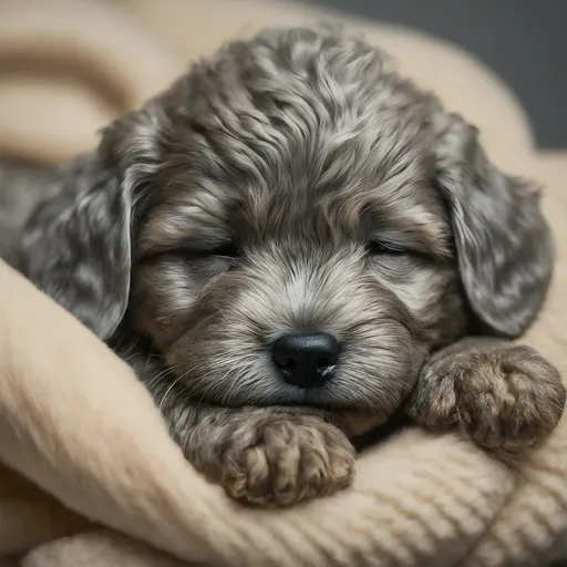 Silver-mini-goldendoodle-grooming
