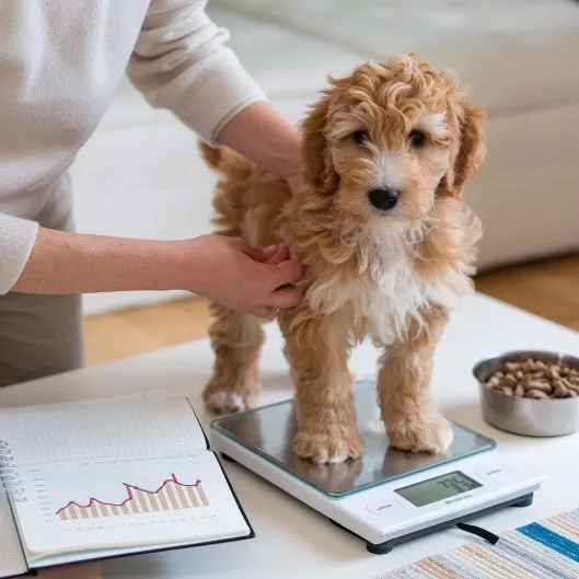 Weight-Monitoring-Goldendoodle