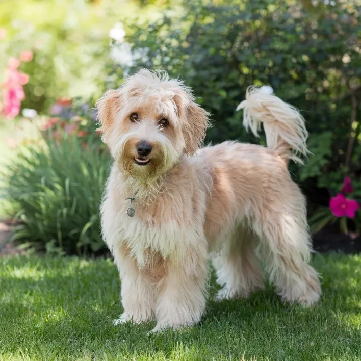 Blonde-Goldendoodle-Mini