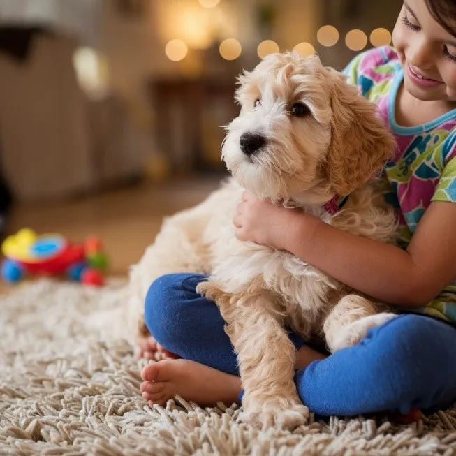 Blonde-Mini-Goldendoodle-Personality