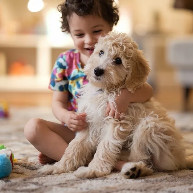 Blonde-Mini-Goldendoodle-Temperament