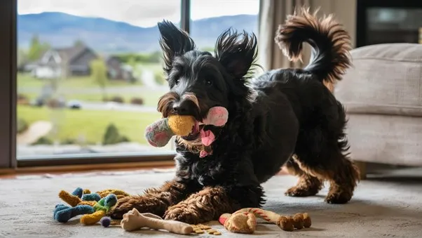 Goldendoodle-can-be-mouthy