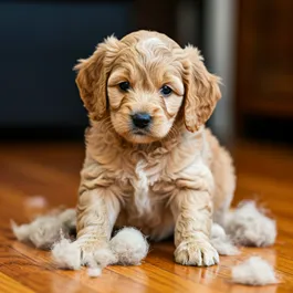 Goldendoodle-shedding